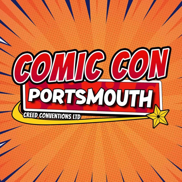 Logo for Comic Con Portsmouth.